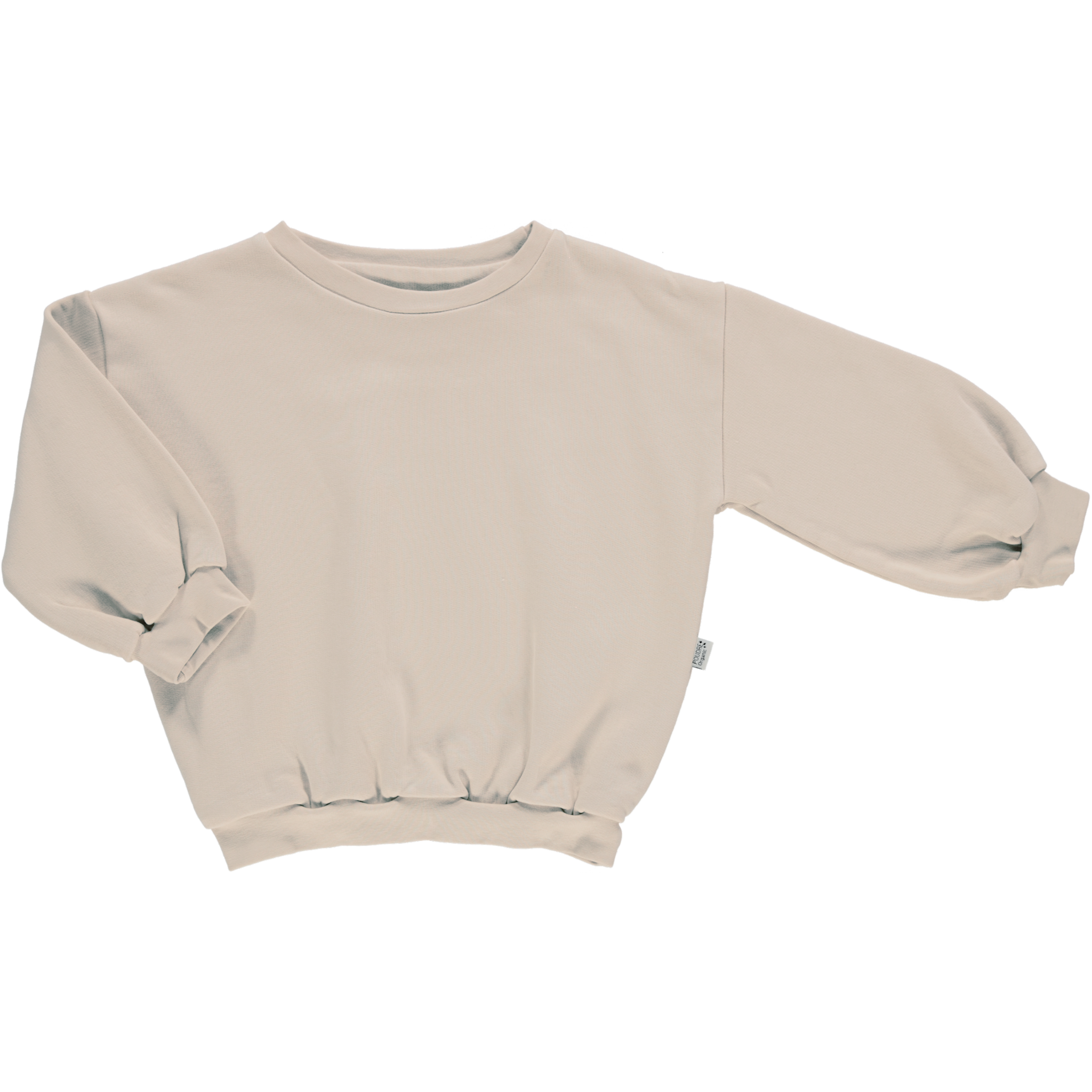 poudre organic SWEATSHIRT JOJOBA Biscotti