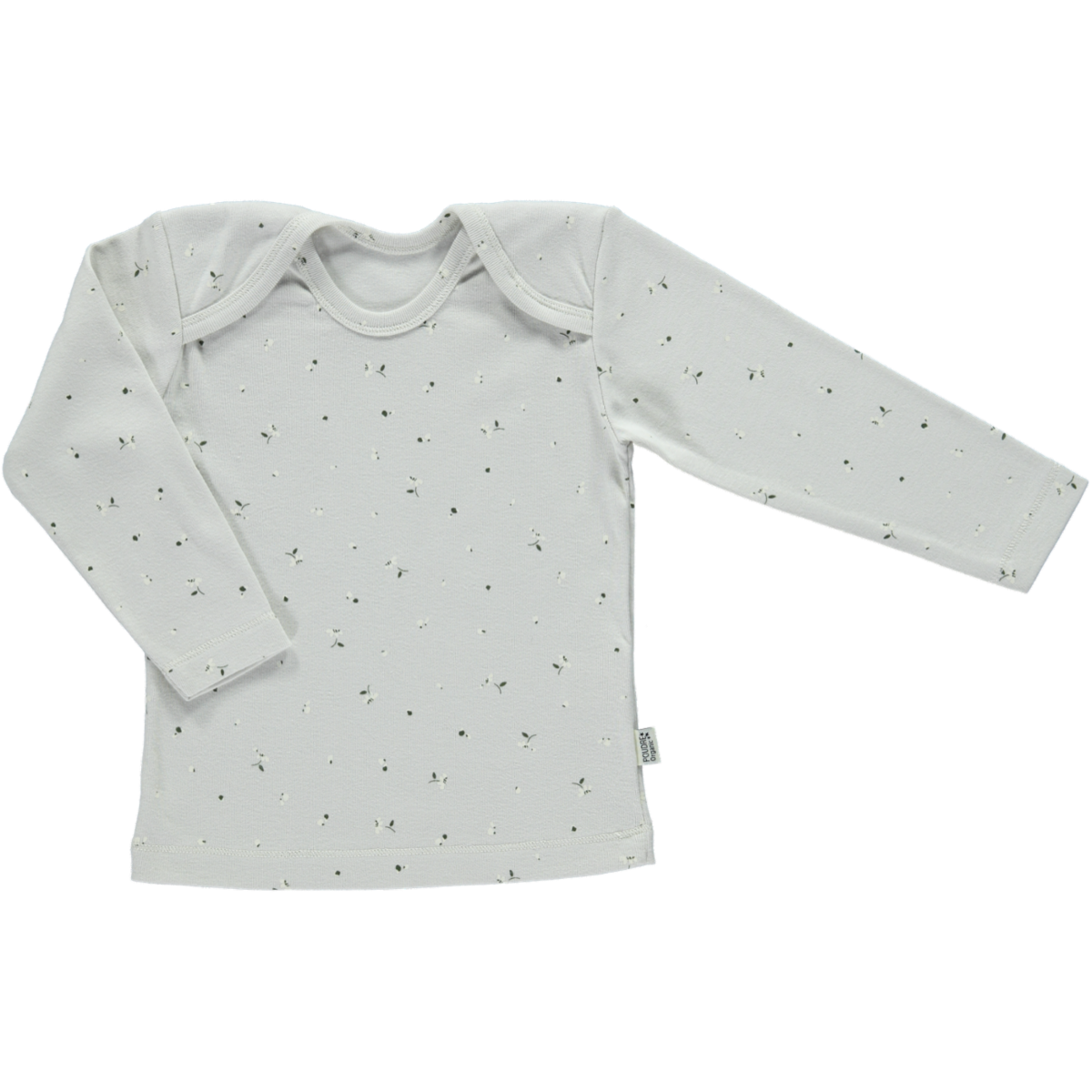 poudre organic T-SHIRT BEGONIA Fleurs Lunar Rock