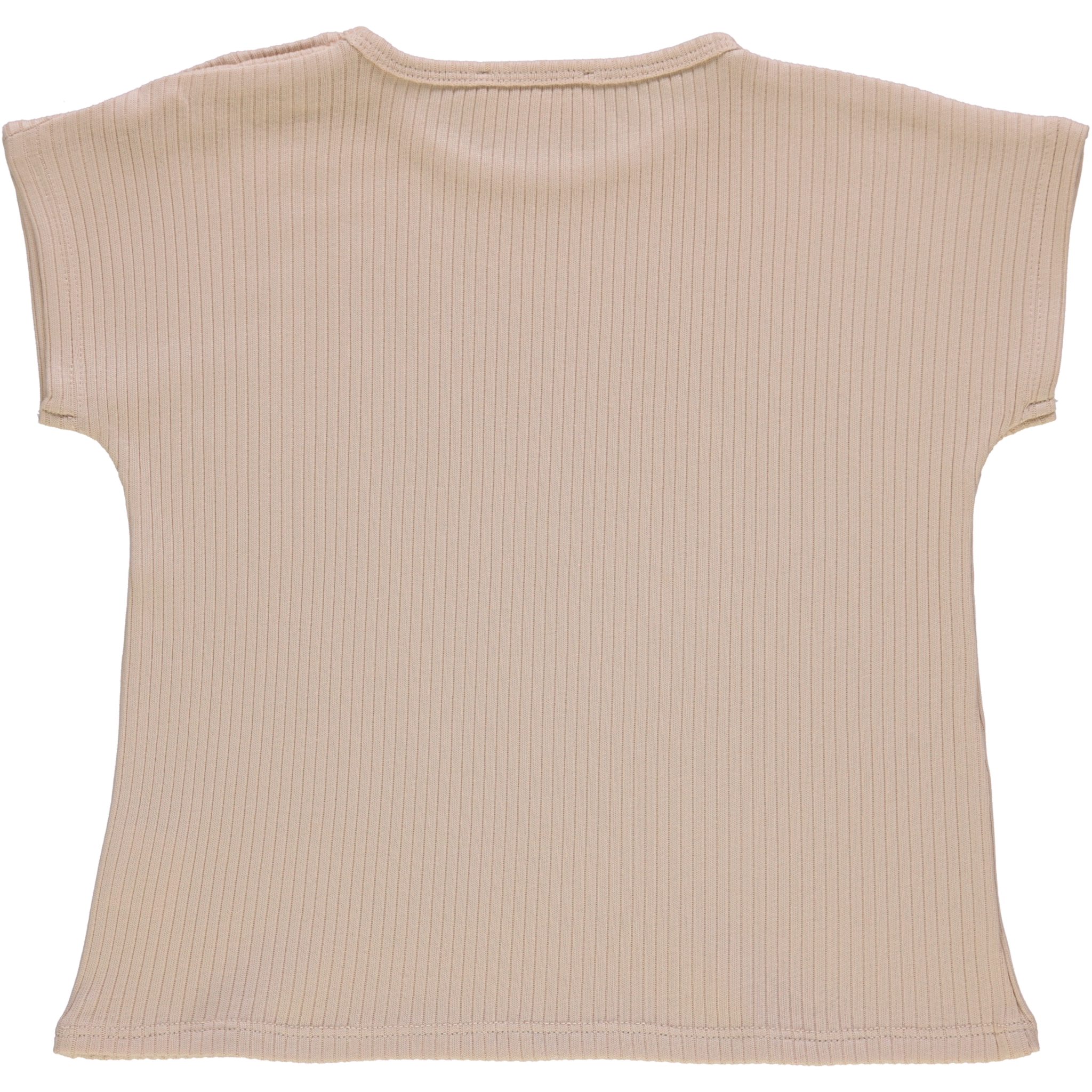 Poudre Organic T-SHIRT DIGITAL CÔTELÉ Biscotti