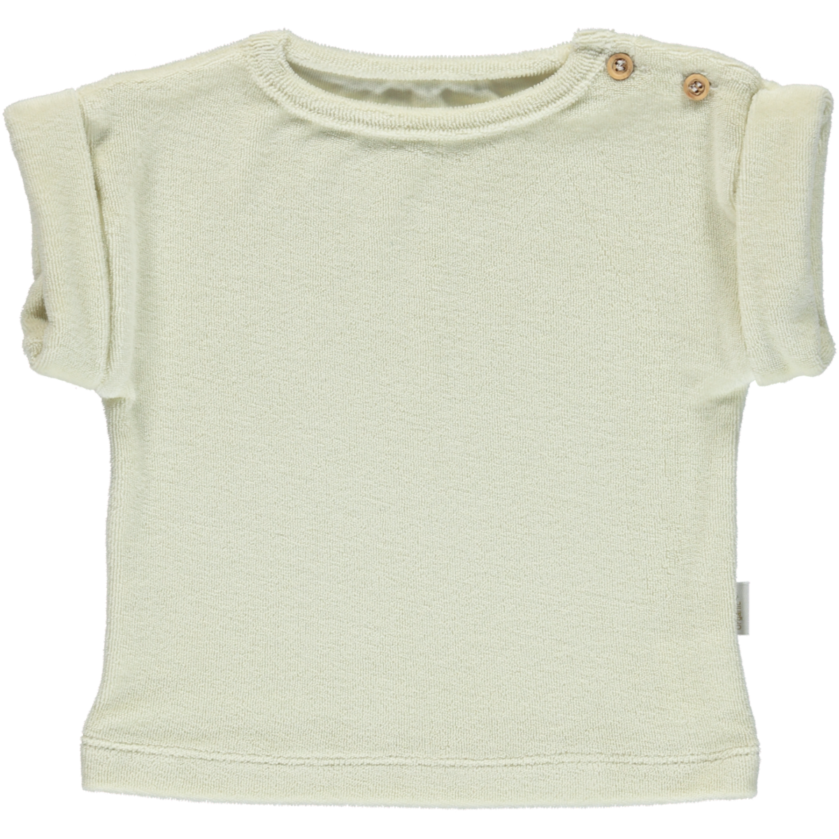 poudre organic T-SHIRT LAURIER ÉPONGE Almond Milk