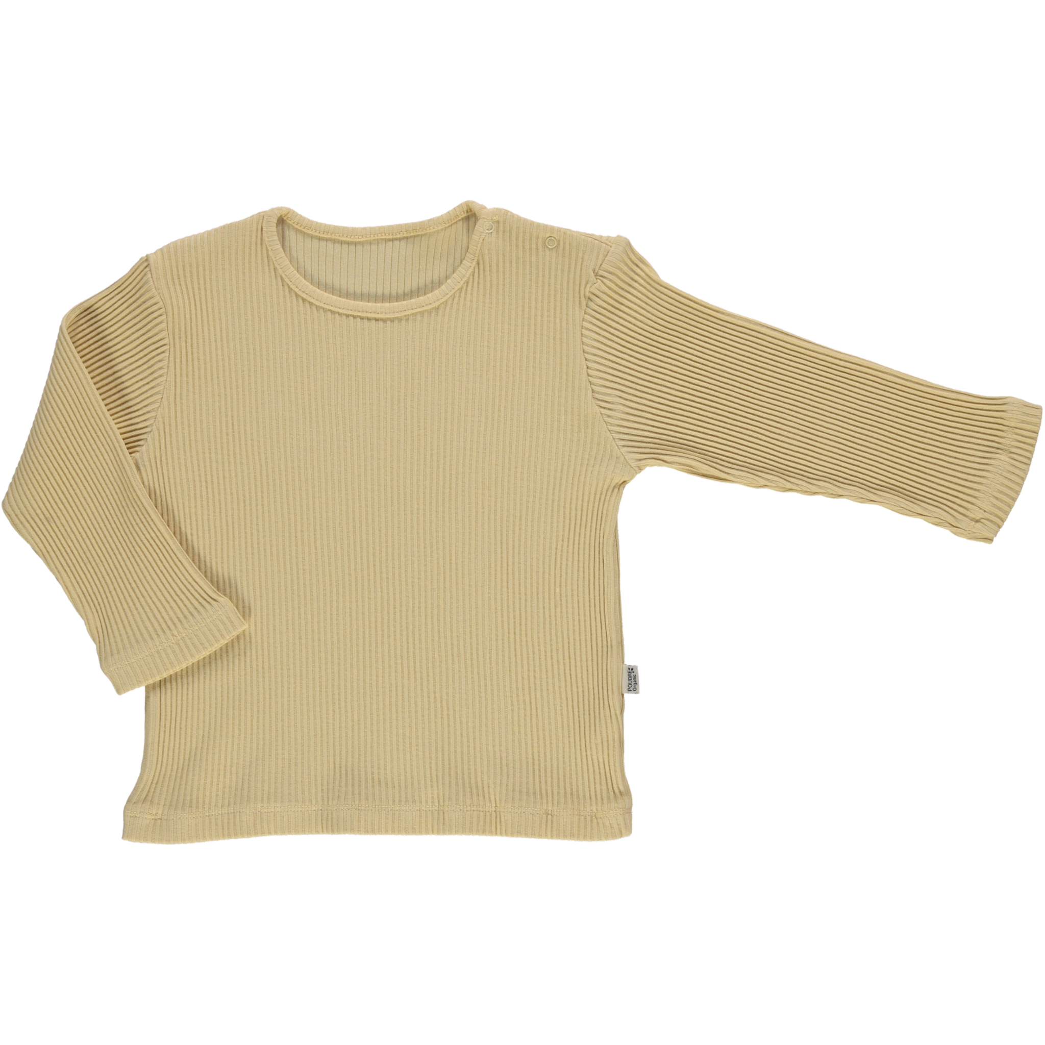 poudre organic T-SHIRT OLIVE CÔTELÉ Sahara Sun
