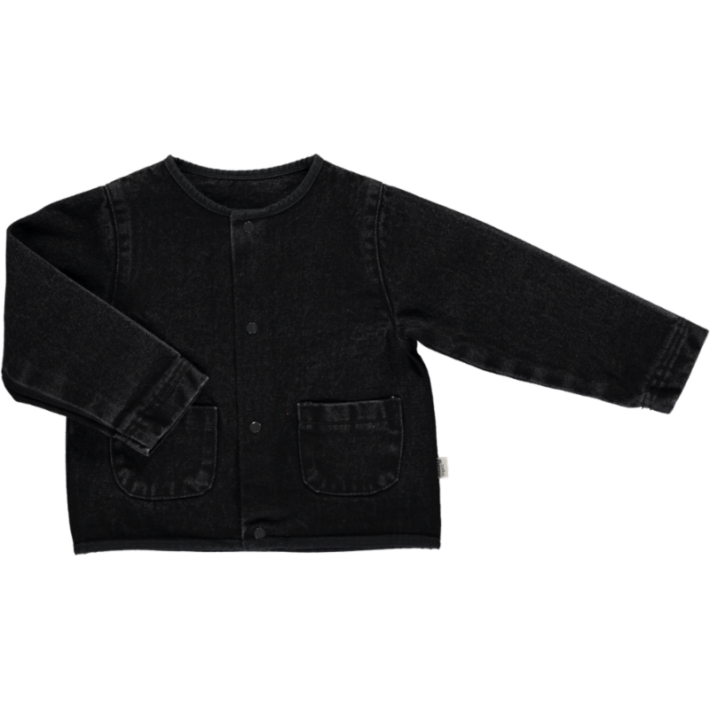 poudre organic VESTE MANIOC Denim Noir