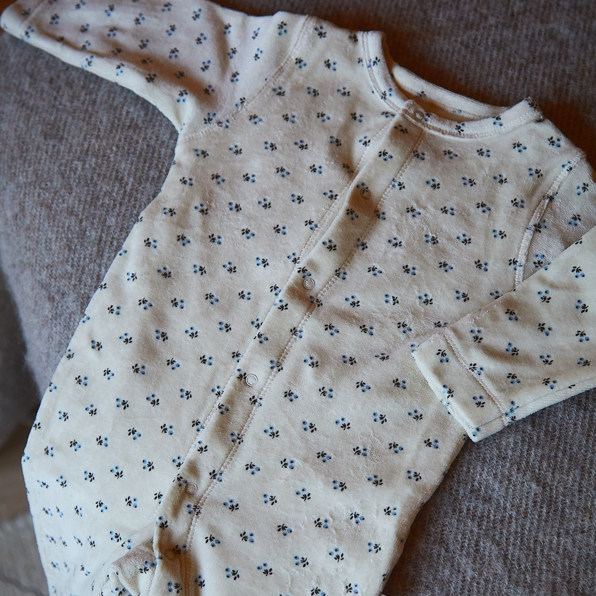 Poudre Organic PYJAMA AIRELLE VELOURS Hors Saison Blue Surf