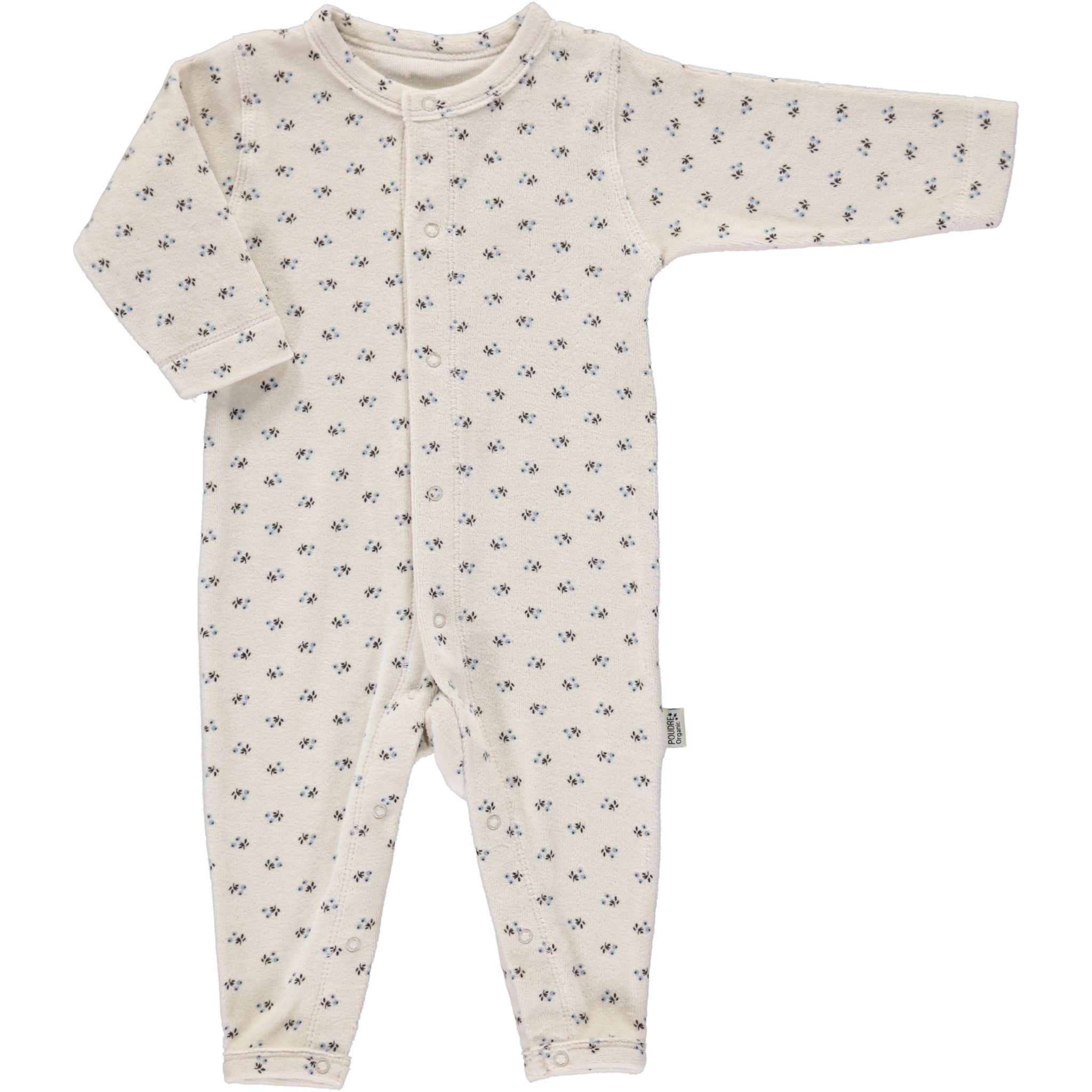 poudre organic PYJAMA AIRELLE VELOURS Hors Saison Blue Surf