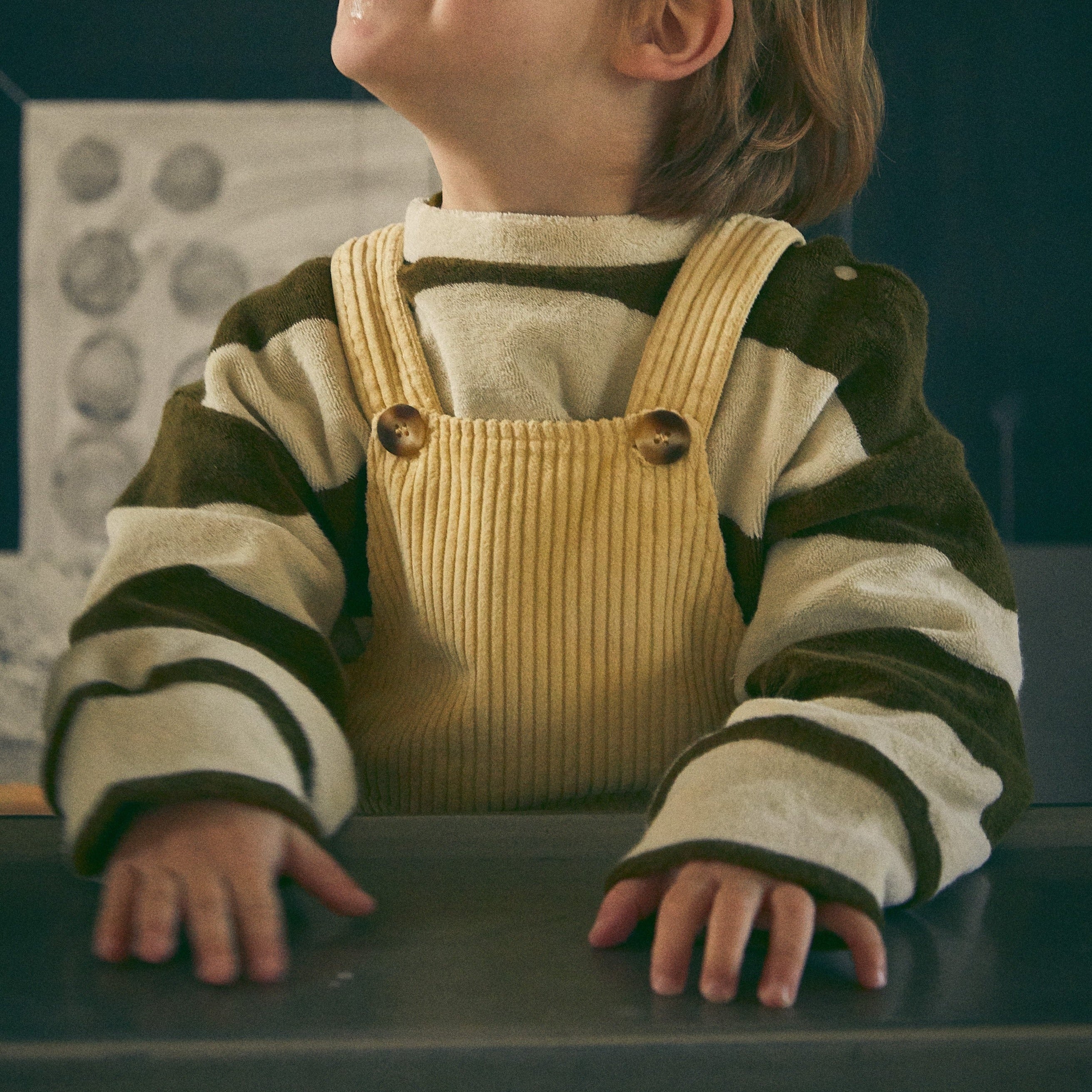 Poudre Organic SALOPETTE QUETSCHE VELOURS CÔTELÉ Sahara Sun