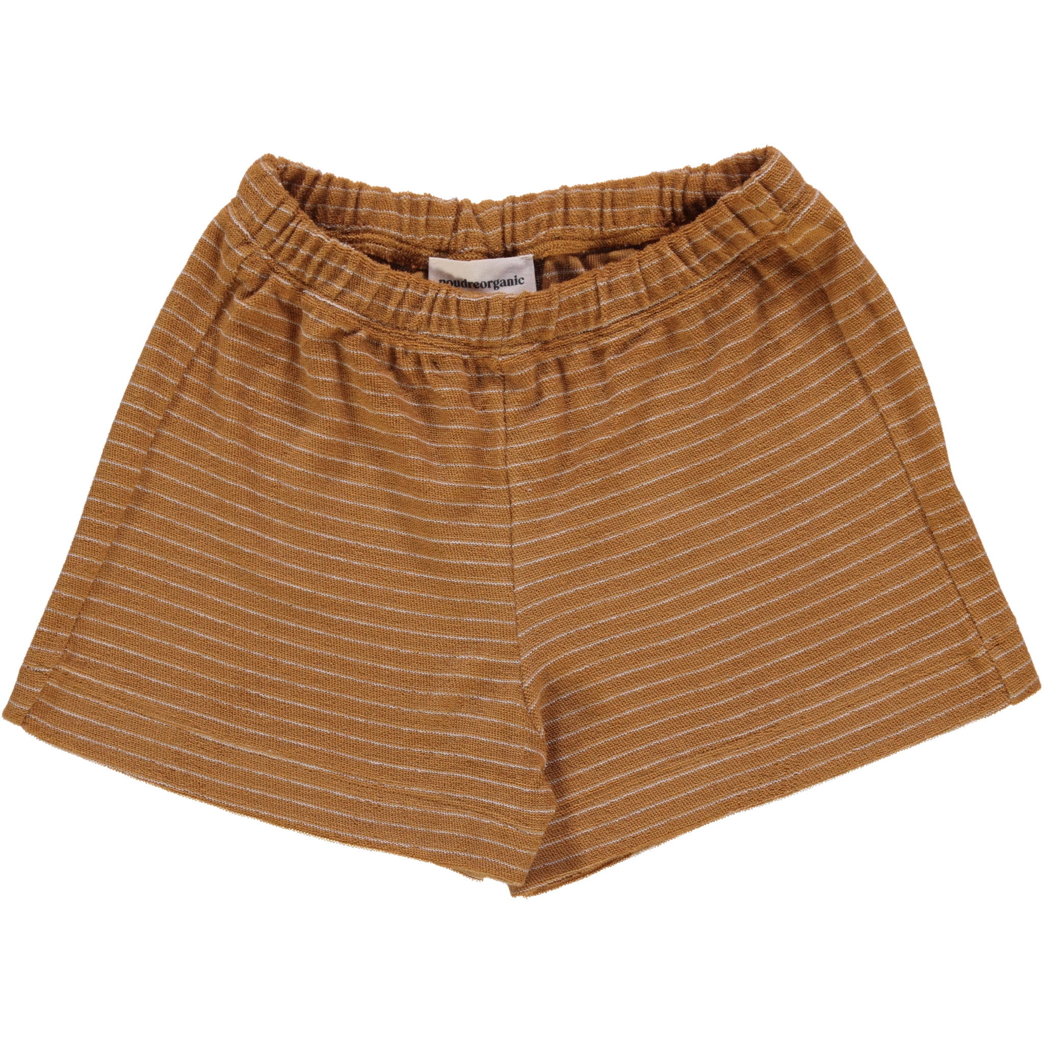 poudre organic SHORT GUI Rayures Biscotti / Bone Brown
