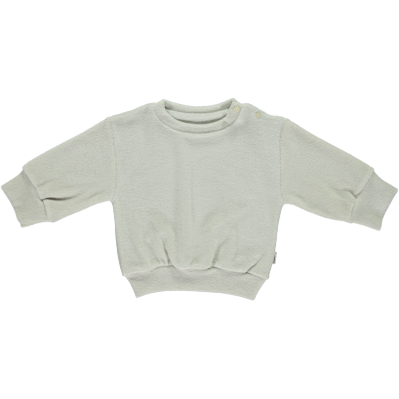 poudre organic SWEATSHIRT CASSANDRE ÉPONGE Lunar Rock