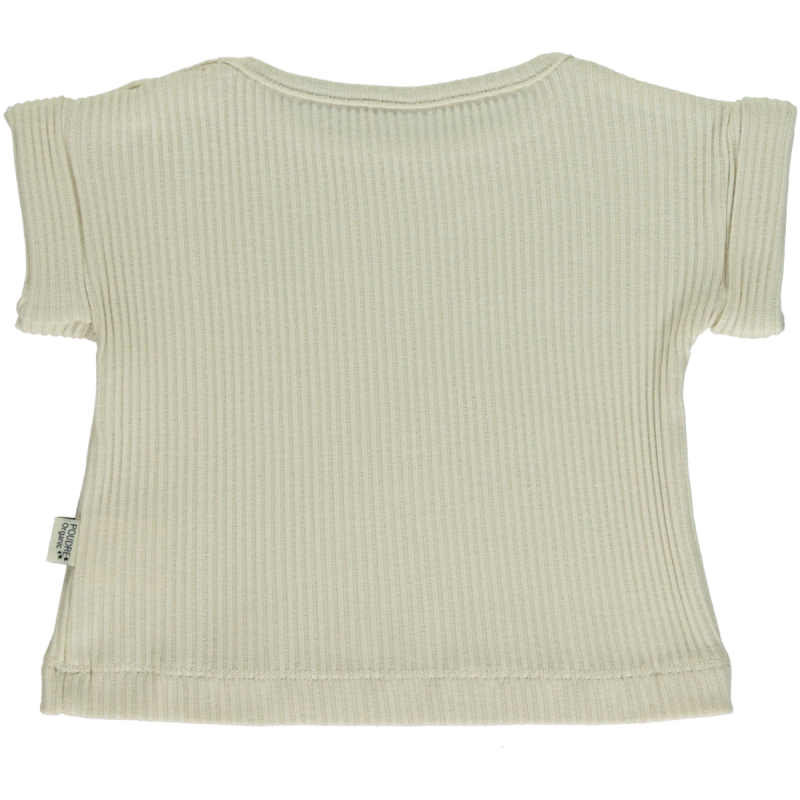 Poudre Organic T-SHIRT BOURRACHE CÔTELÉ Almond Milk