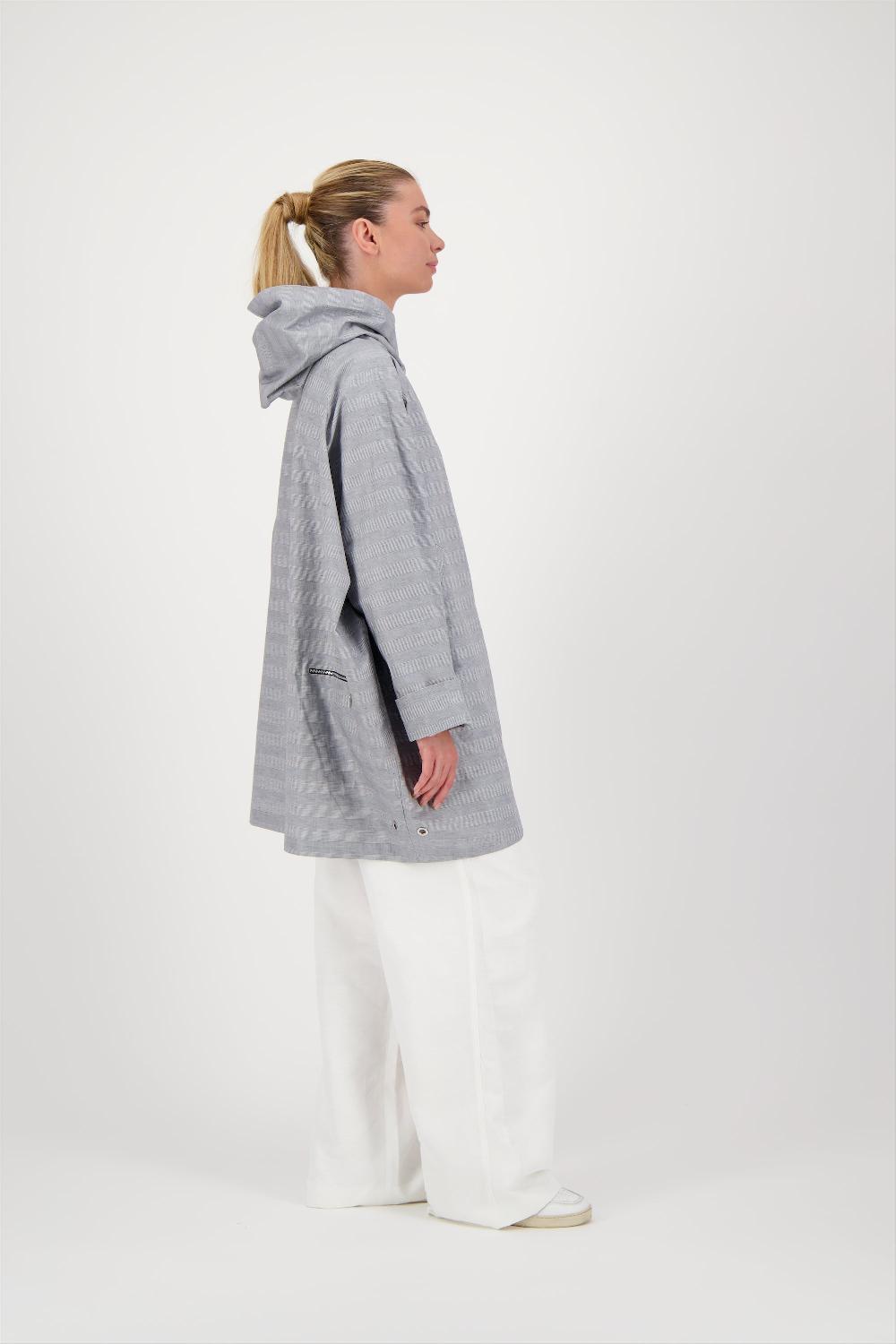 Pret Pour Partir PARKA DÉPERLANTE PAOLA EN LIN & COTON PRINCE DE GALLES