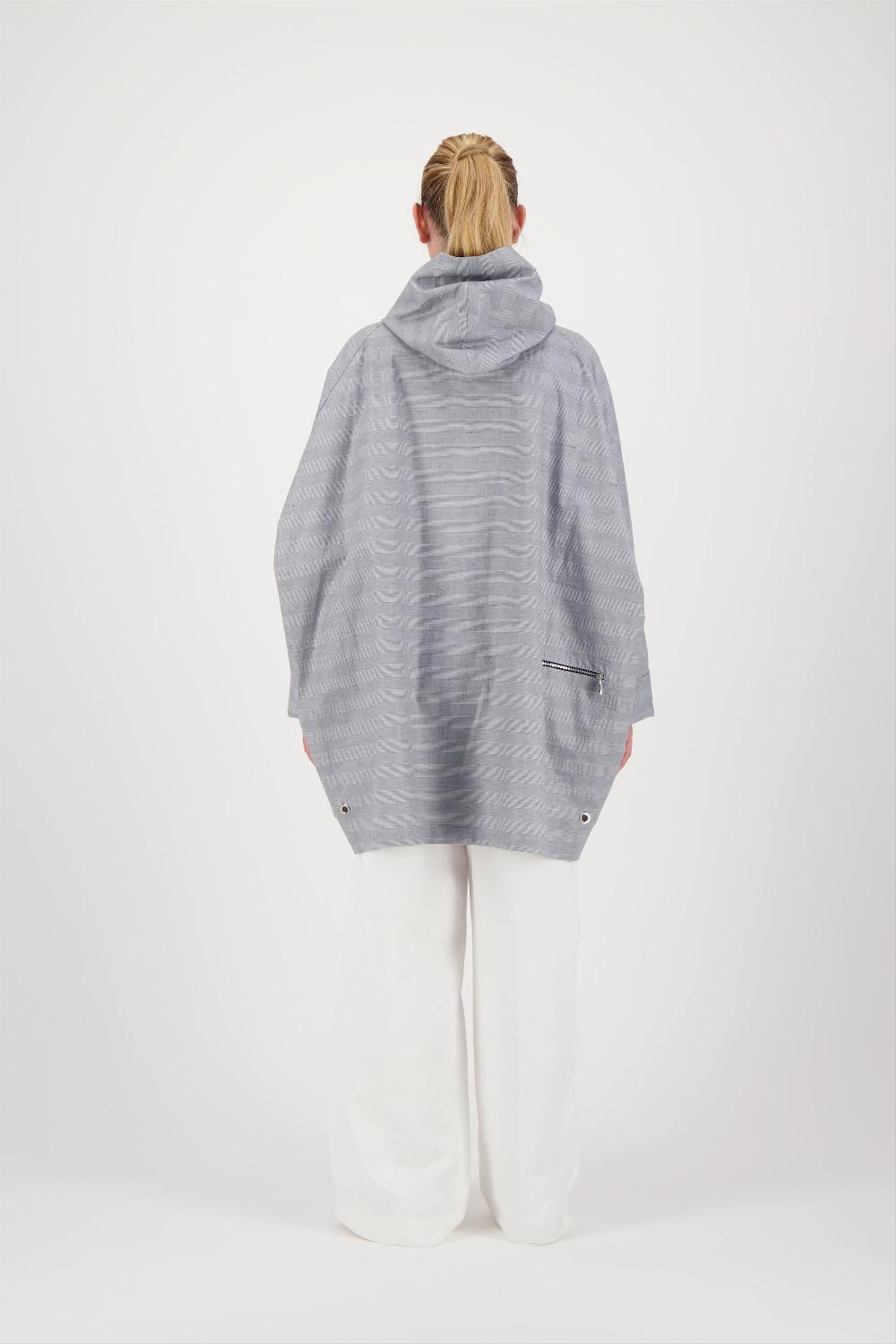 Pret Pour Partir PARKA DÉPERLANTE PAOLA EN LIN & COTON PRINCE DE GALLES