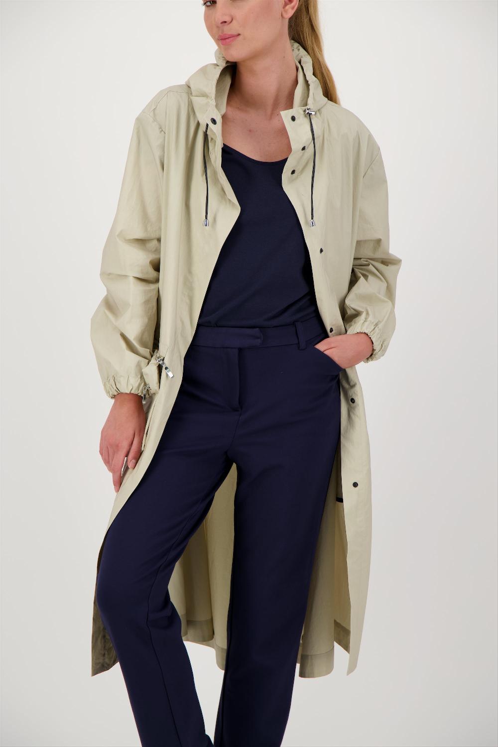 Pret Pour Partir PARKA DÉPERLANTE ZELIE EN COTON SABLE