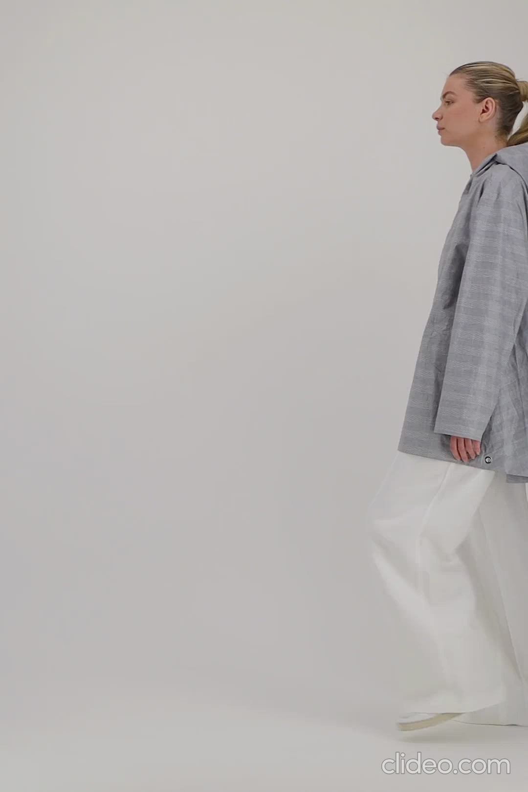 Pret Pour Partir PARKA DÉPERLANTE ZEPHYR EN LIN & COTON PRINCE DE GALLES
