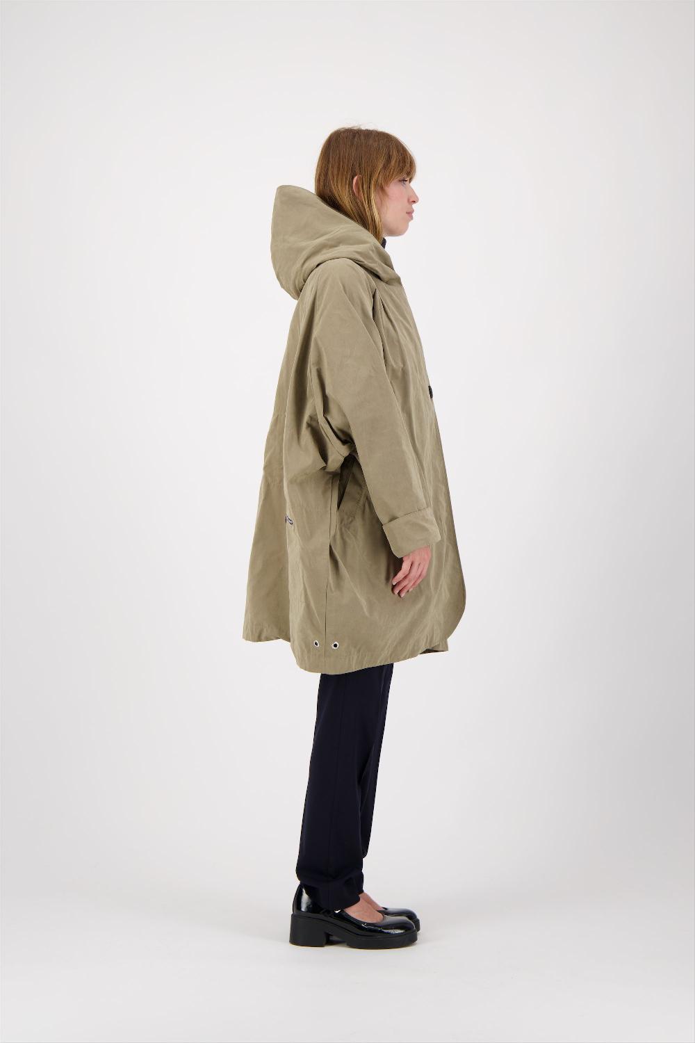 Pret Pour Partir PARKA PAOLA En Coton Imperméable Coloris Taupe
