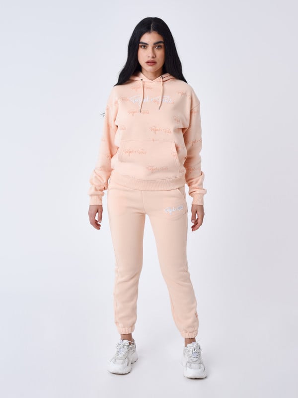 project x paris Bas de jogging à bandes all over signature