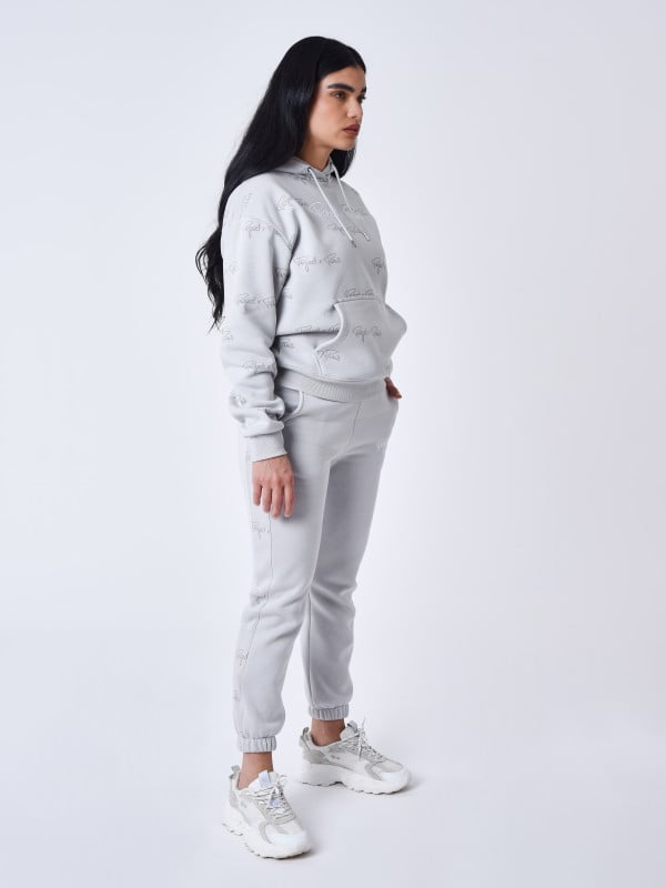 Project X Paris Bas De Jogging à Bandes All Over Signature