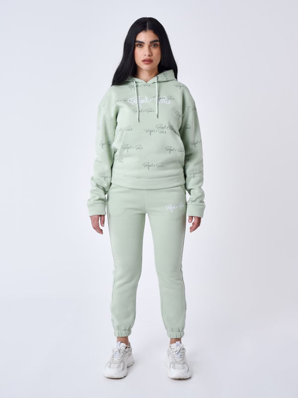 project x paris Bas de jogging à bandes all over signature