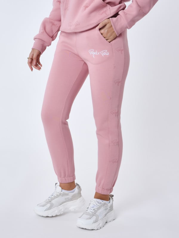 Project X Paris Bas De Jogging à Bandes All Over Signature