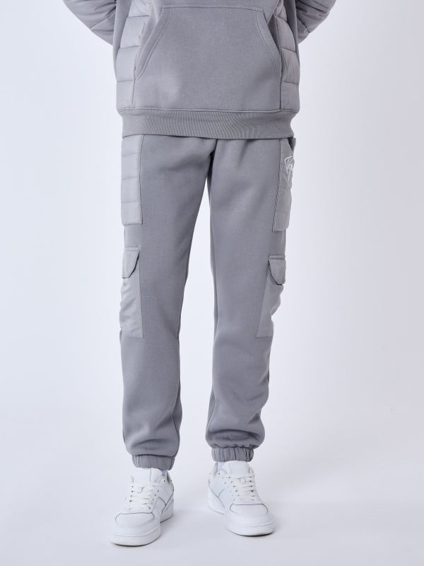 Project X Paris Bas De Jogging à Empiècement Bimatière