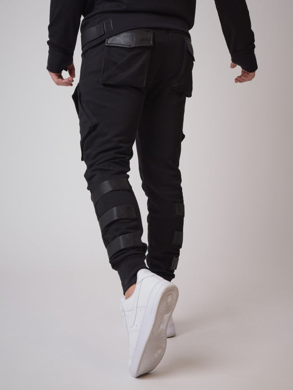 Project X Paris Bas De Jogging Avec Détail Cuir Et Sangle