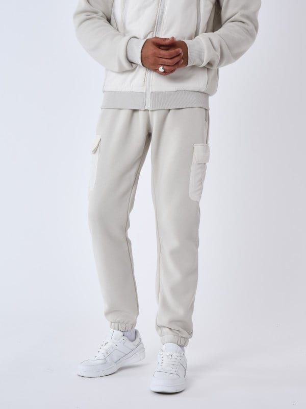 Project X Paris Bas De Jogging Avec Empiècement Bimatière