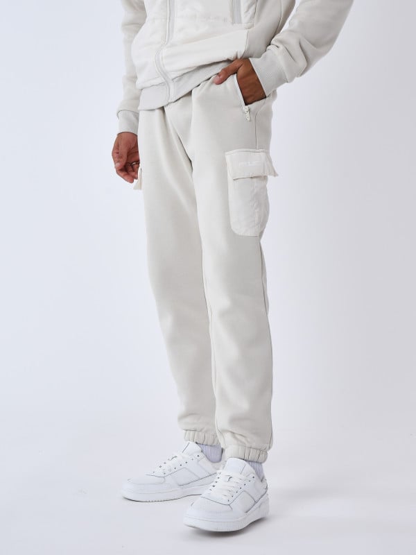 Project X Paris Bas De Jogging Avec Empiècement Bimatière