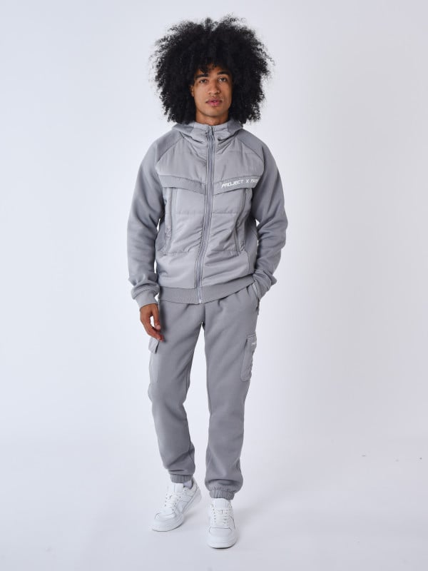 Project X Paris Bas De Jogging Avec Empiècement Bimatière