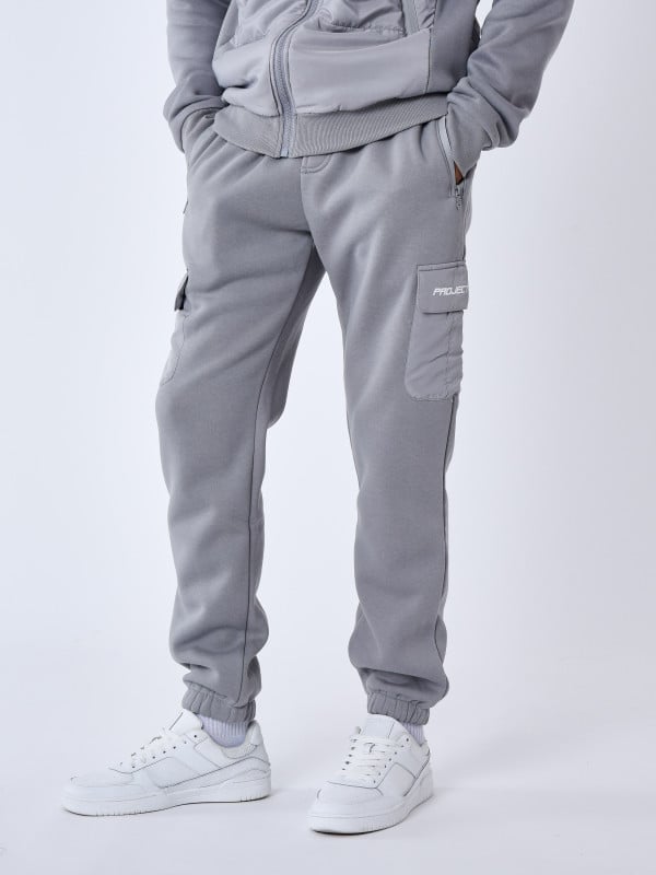 Project X Paris Bas De Jogging Avec Empiècement Bimatière