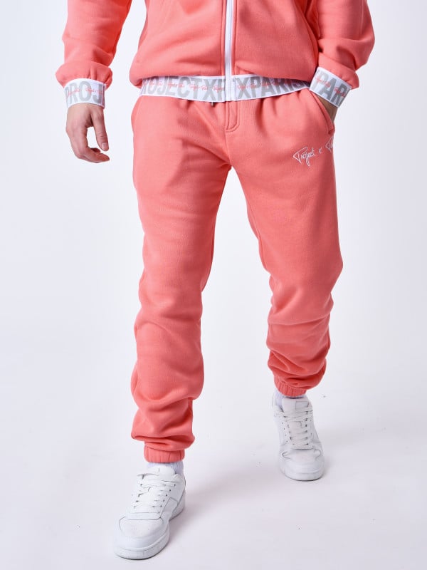 Project X Paris Bas De Jogging Bande élastique Logotée