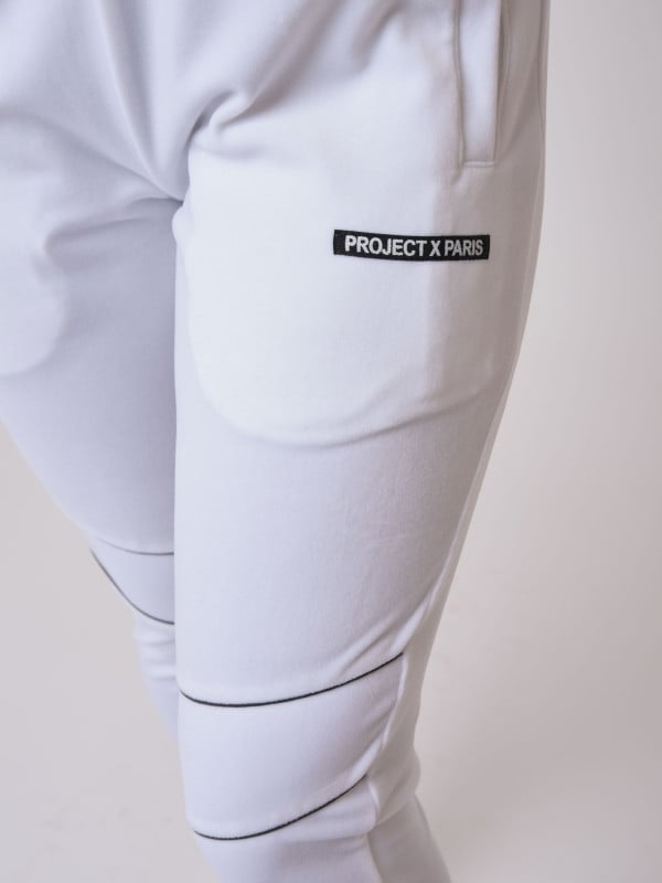 Project X Paris Bas De Jogging Basic Avec Pipings Contrastés