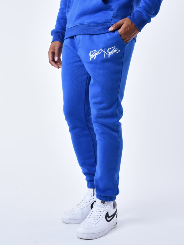 Project X Paris Bas De Jogging Basic Full Logo Broderie