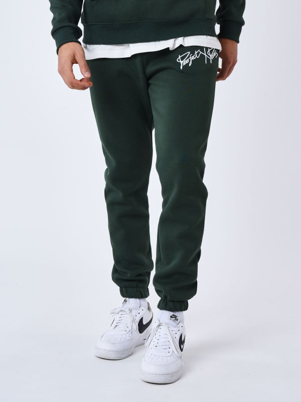 Project X Paris Bas De Jogging Basic Full Logo Broderie