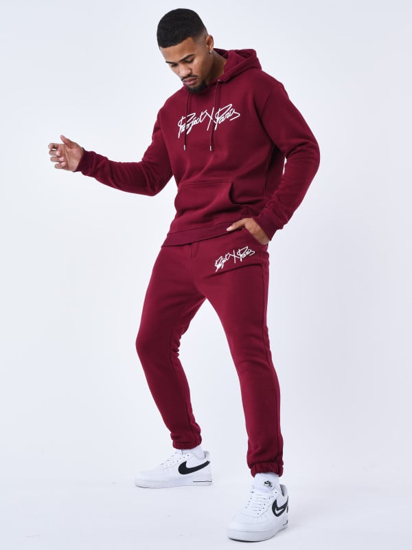 project x paris Bas de jogging basic full logo broderie