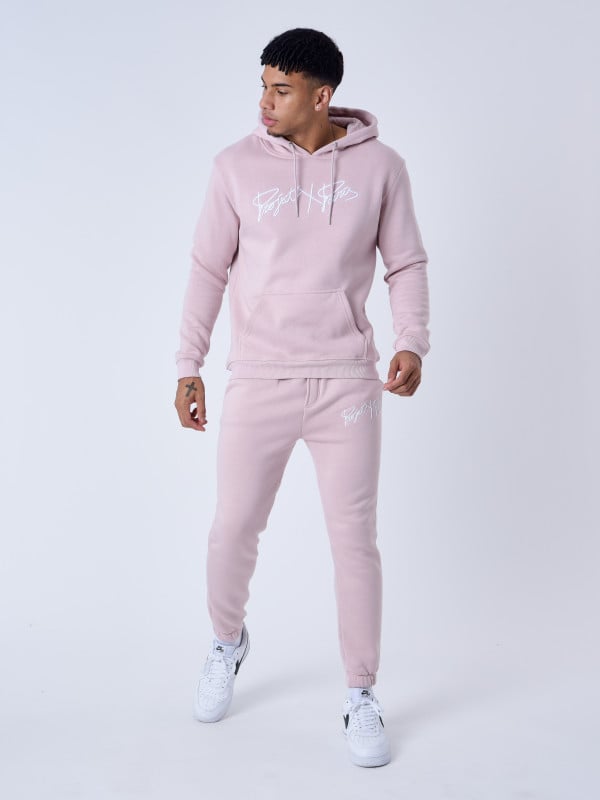 Project X Paris Bas De Jogging Basic Full Logo Broderie