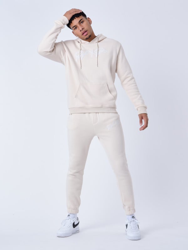 Project X Paris Bas De Jogging Basic Full Logo Broderie