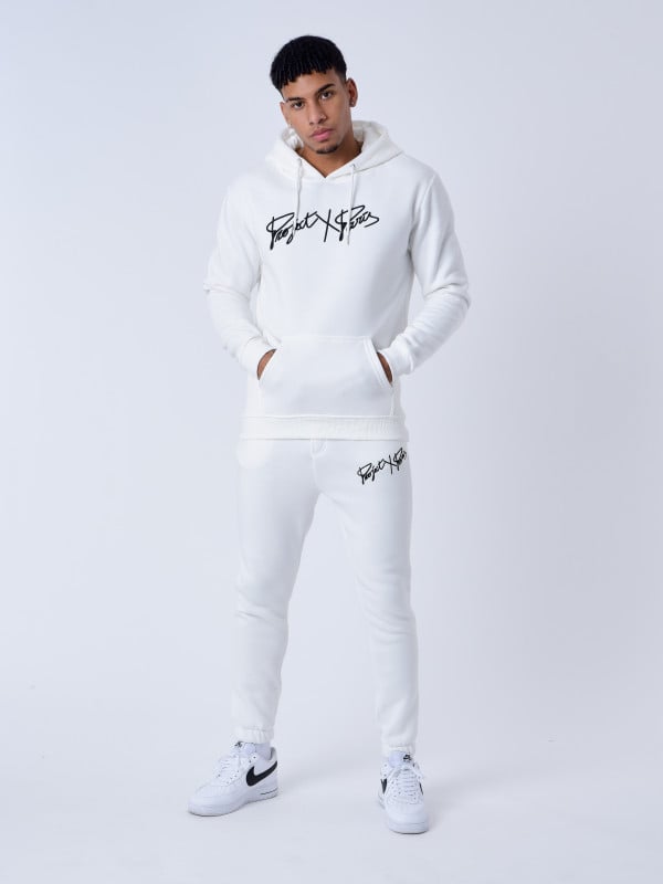 Project X Paris Bas De Jogging Basic Full Logo Broderie