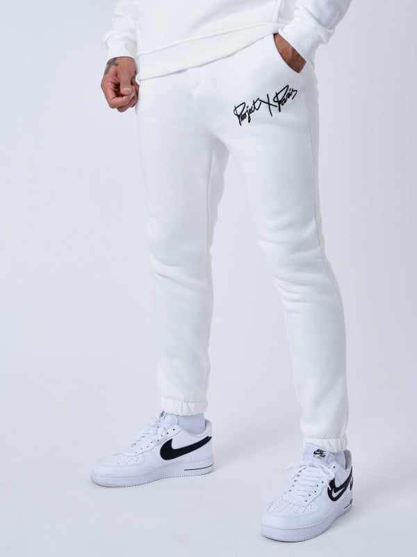 Project X Paris Bas De Jogging Basic Full Logo Broderie