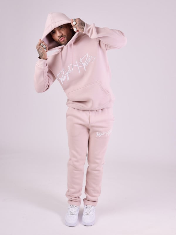 Project X Paris Bas De Jogging Basic Full Logo Broderie