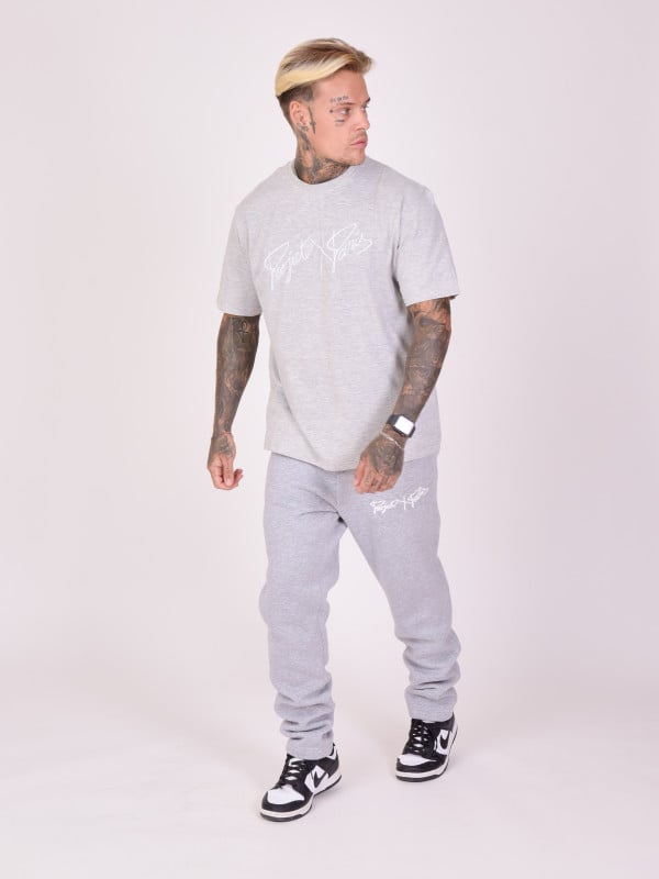 Project X Paris Bas De Jogging Basic Full Logo Broderie