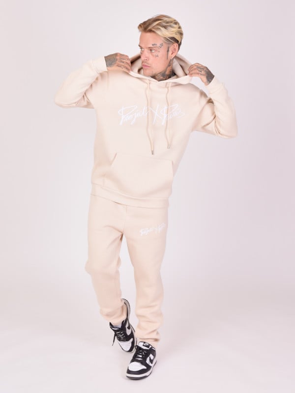 Project X Paris Bas De Jogging Basic Full Logo Broderie