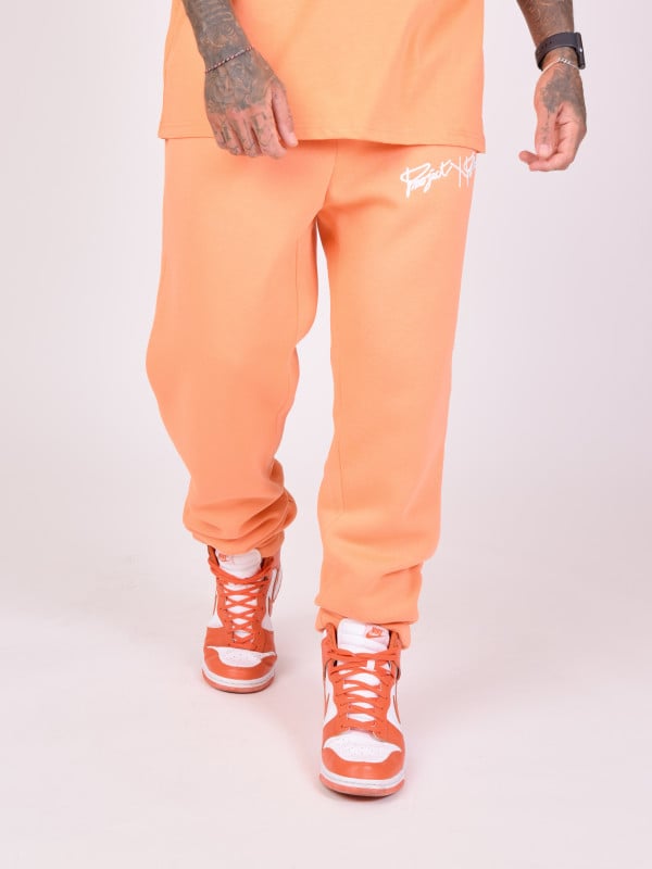 Project X Paris Bas De Jogging Basic Full Logo Broderie