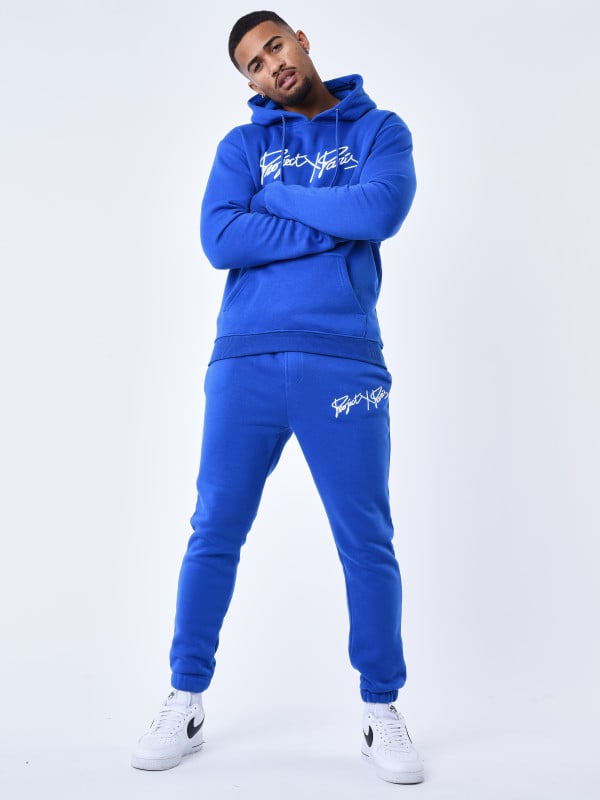 project x paris Bas de jogging basic full logo broderie