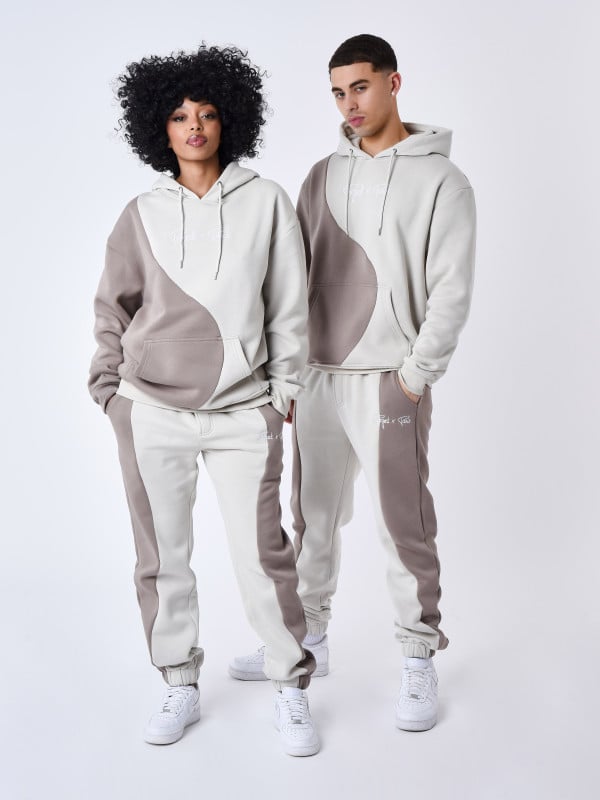 Project X Paris Bas De Jogging Bicolore Style Vague