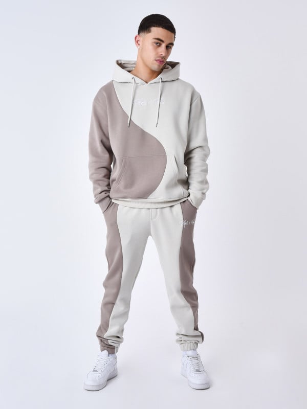 Project X Paris Bas De Jogging Bicolore Style Vague