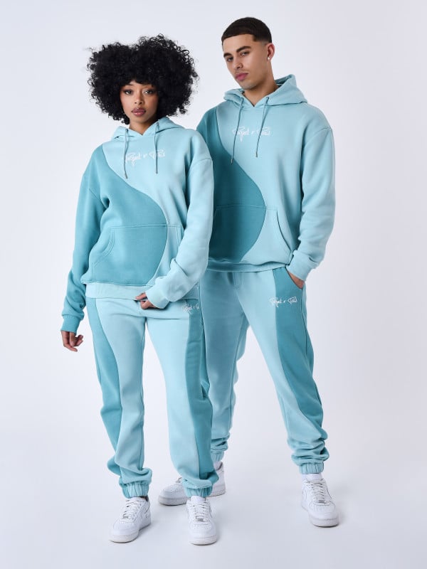 Project X Paris Bas De Jogging Bicolore Style Vague