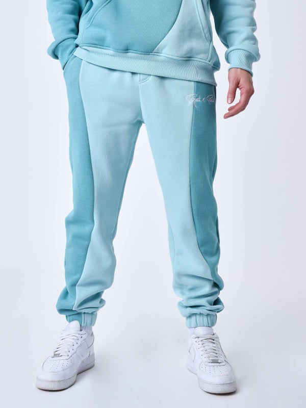 Project X Paris Bas De Jogging Bicolore Style Vague