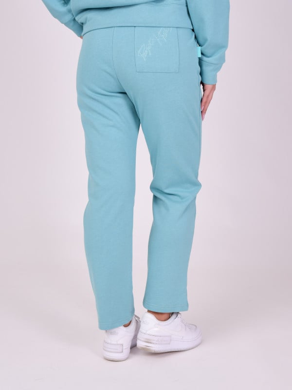 Project X Paris Bas De Jogging Broderie Logo Ton Sur Ton