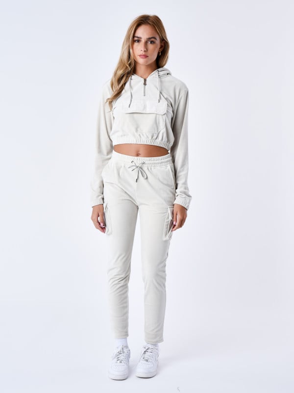 Project X Paris Bas De Jogging Cargo En Velours Signature