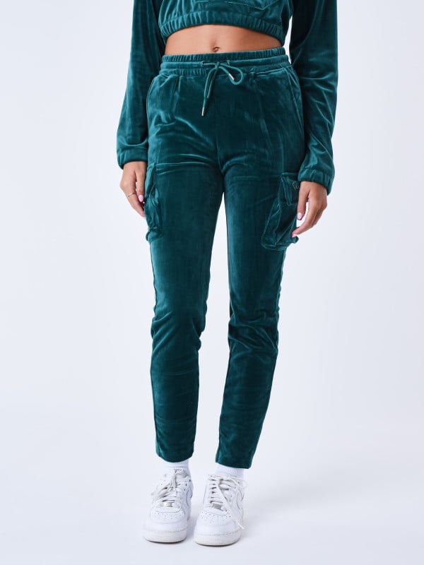 Project X Paris Bas De Jogging Cargo En Velours Signature