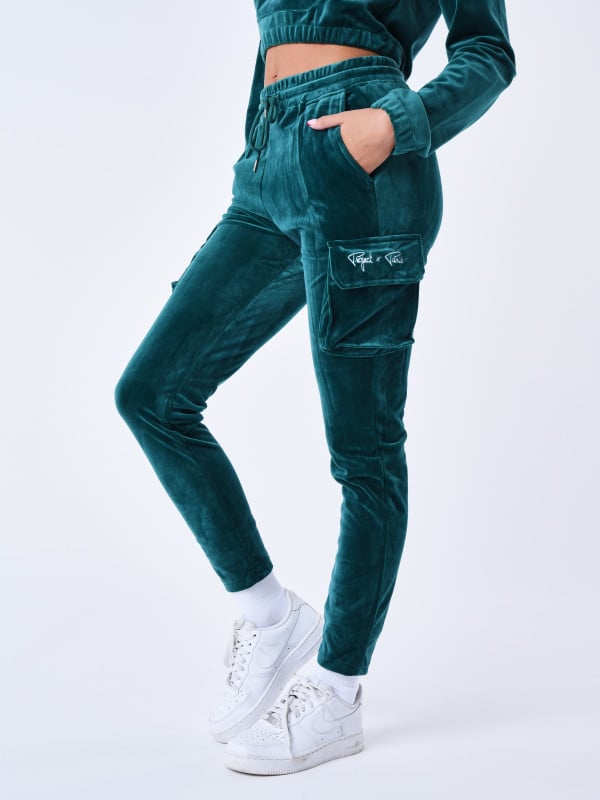 Project X Paris Bas De Jogging Cargo En Velours Signature