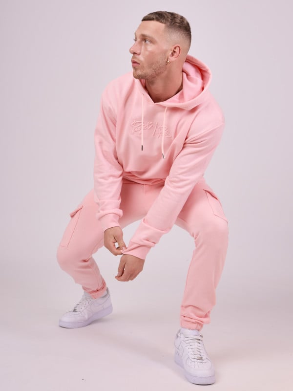 Project X Paris Bas De Jogging Cargo Logo Embossage Relief